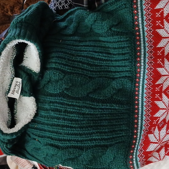 Dog L-XL Holiday swesters lot of 3 - Picture 5 of 5
